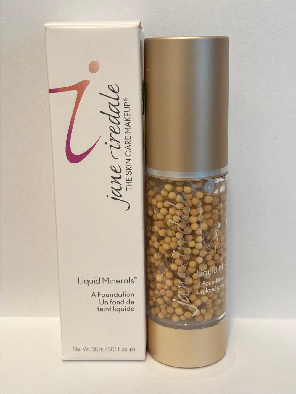 Jane Iredale Liquid Minerals Foundation - Caramel - NEW IN BOX